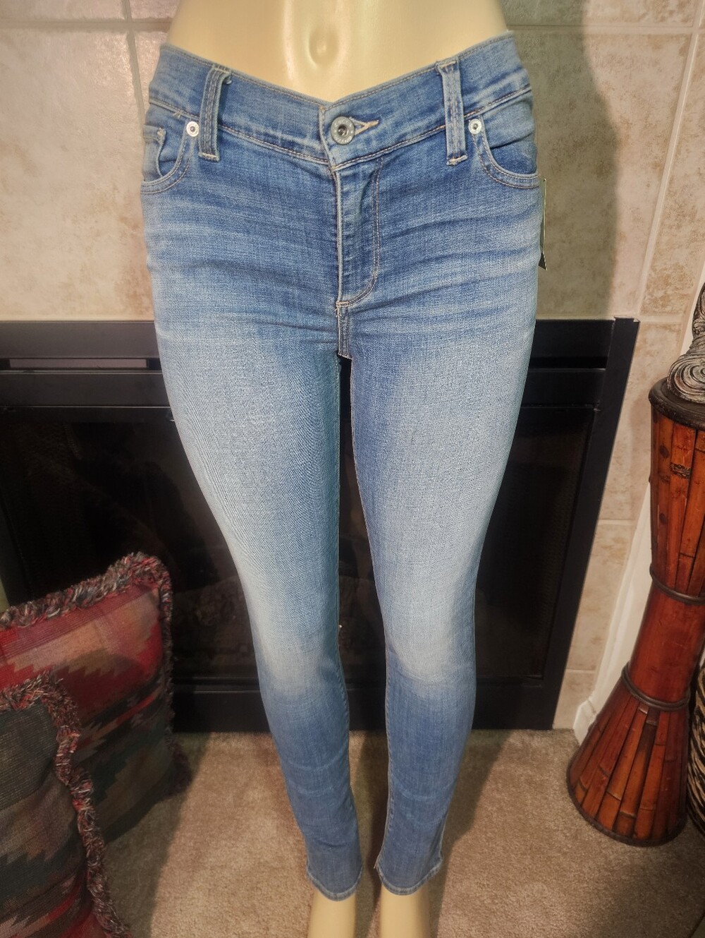 NWT. Lucky Brand Brooke Skinny Stretch Denim Jeans. 6/28